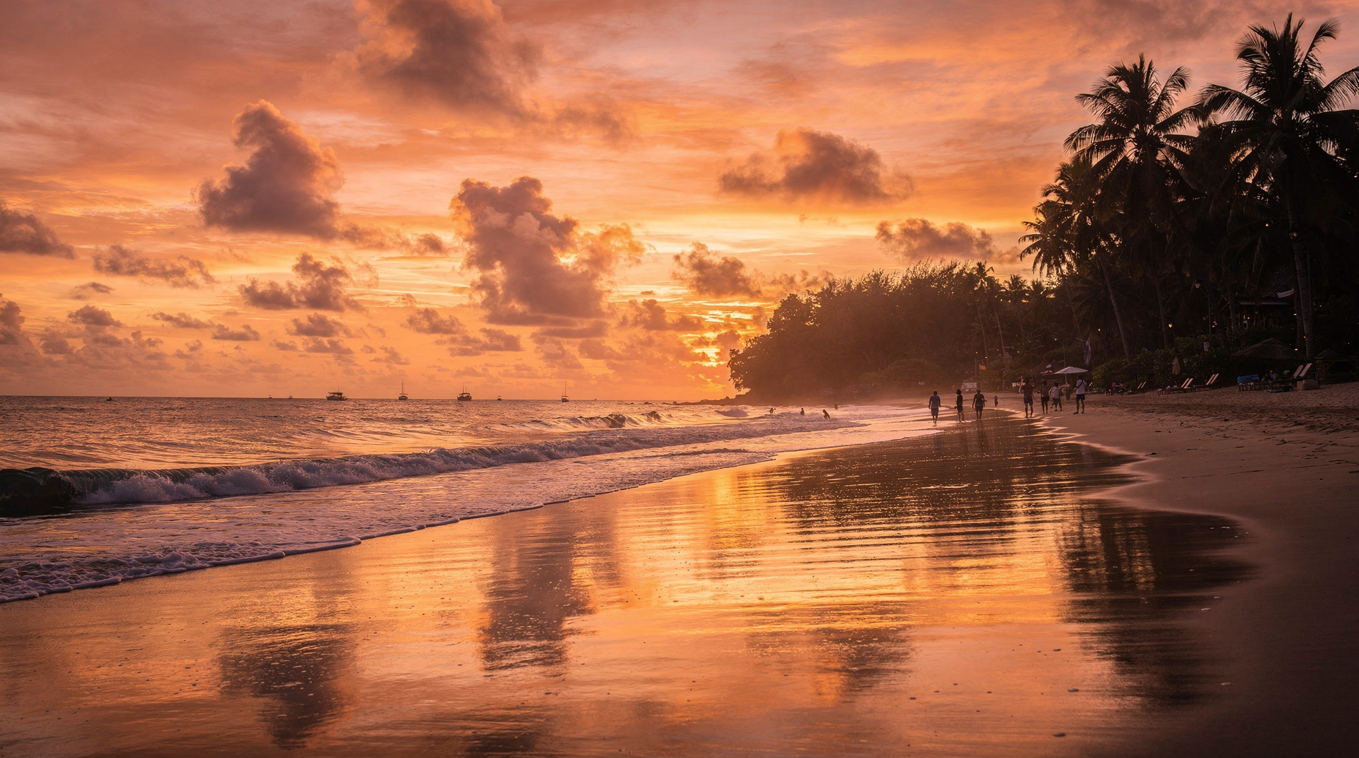 Les plus beaux couchers de soleil de Flic-en-Flac