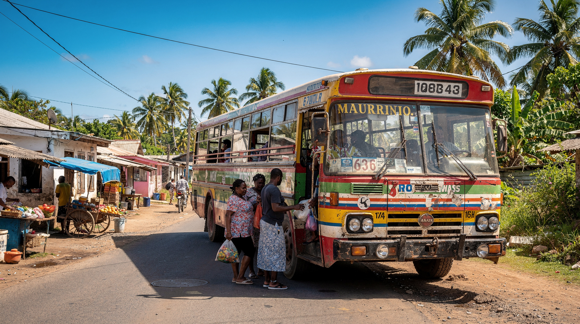 Bus île Maurice